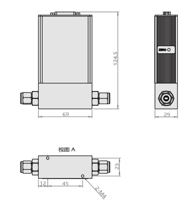 ACU10FA-LM质量流量计